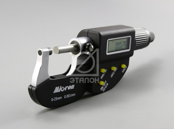 Микрометр электронный цифровой МКЦ-25 0.001 мм (ГРСИ №77991-20) Micron Pro